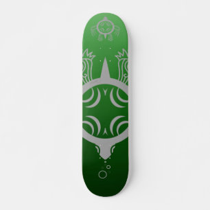 Sea Turtle Bubbles Mini Skateboard Bräda 18,5 Cm
