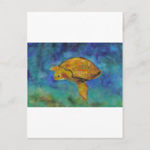 Sea Turtle by Paula Atwell Vykort
