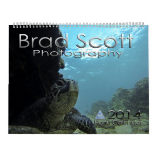 Sea Turtle Calendar by Brad Scott Photography Kalender