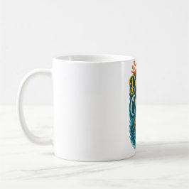 Sea Turtle & Coral Art Kaffemugg