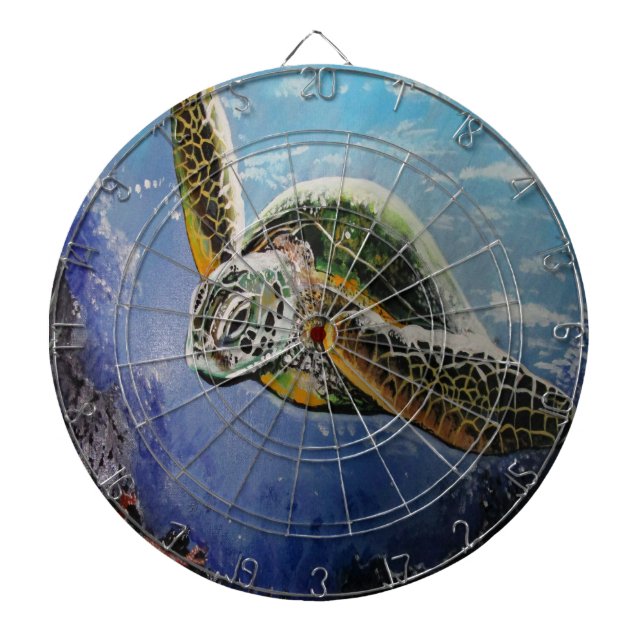 Sea Turtle Darttavla (Framsidan)