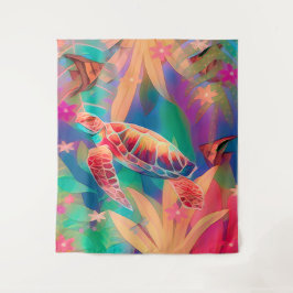 Sea Turtle Fantasy Scene Large