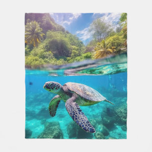 Sea Turtle Fleecefilt