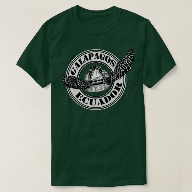 Sea Turtle Galapagos T Shirt (Design framsida)