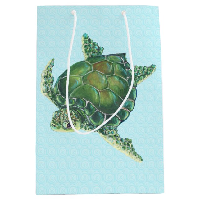 Sea Turtle Gift Bag (Framsidan)
