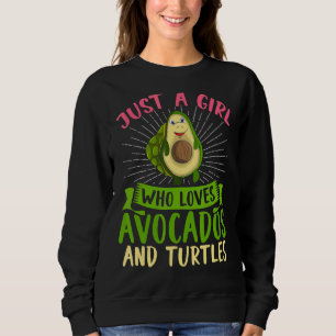 Sea Turtle Girls Avocado Women Ocean Animal Turtl T Shirt