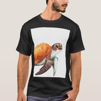 Sea Turtle Graphic 9 T Shirt