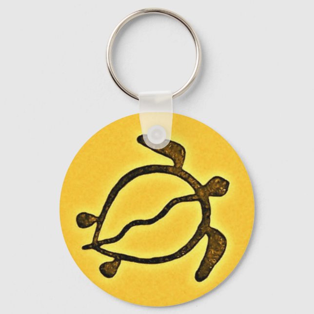 Sea Turtle Honu Nyckelring (Framsida)