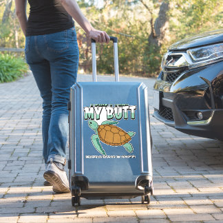 Sea Turtle Humorous Klistermärken