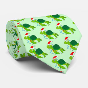 Sea Turtle i Santa Hat Slips