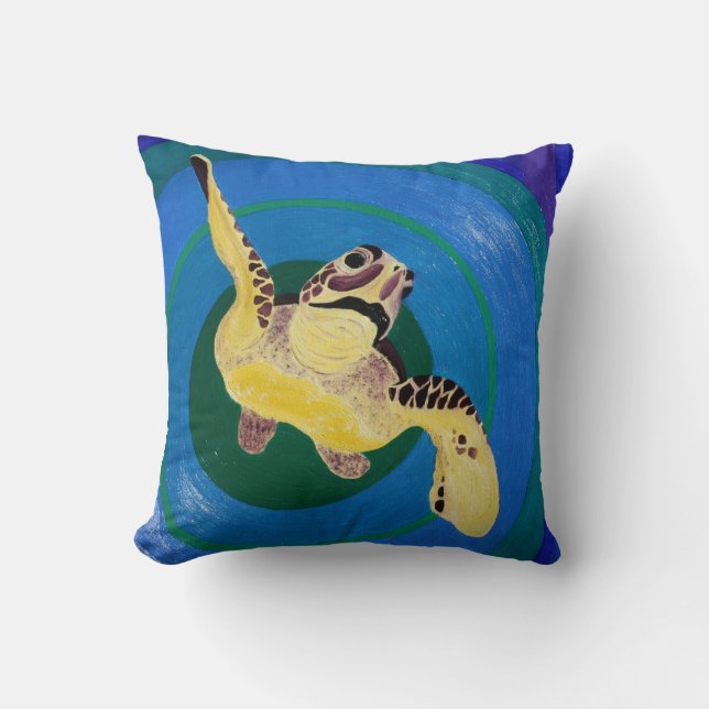 Sea Turtle Kudde (Framsida)