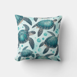 Sea Turtle Life Kudde