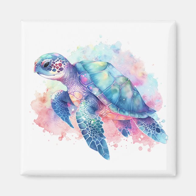 Sea Turtle Magnet (Framsidan)