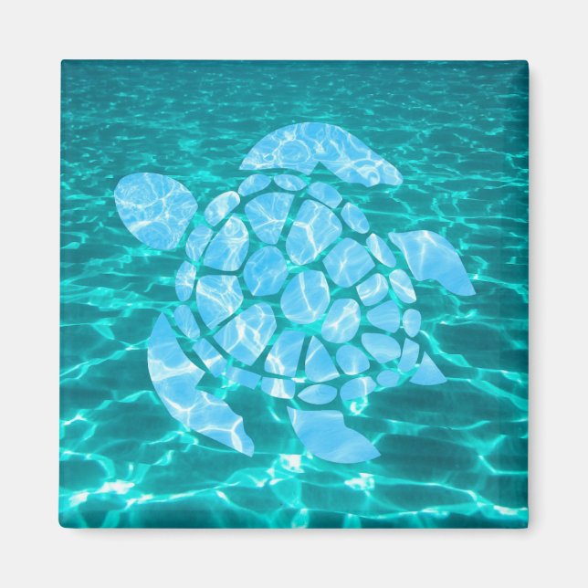 Sea Turtle Magnet (Framsidan)
