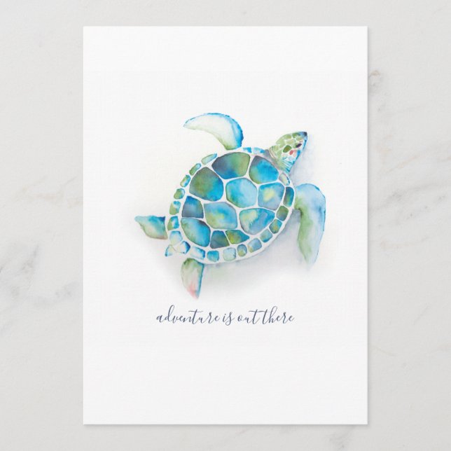 Sea Turtle Meny (Framsida)