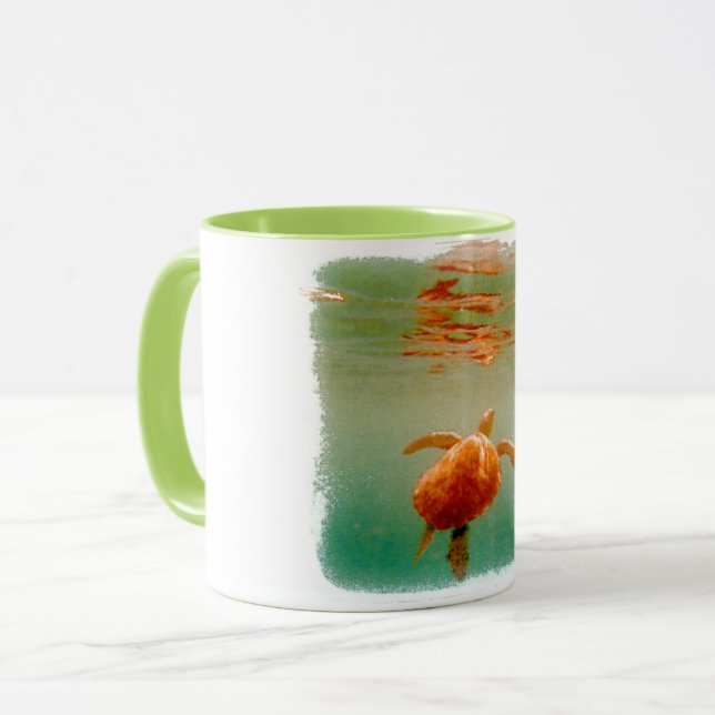 Sea Turtle Mugg (Framsida vänster)