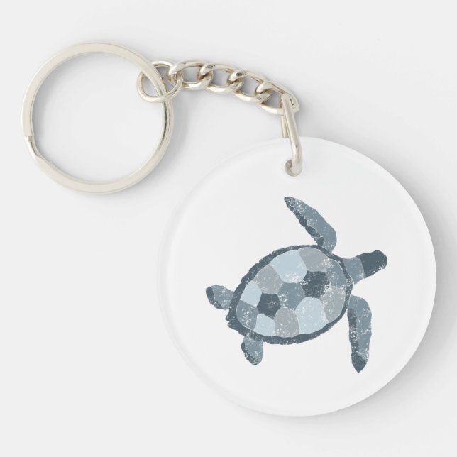 Sea Turtle Nyckelring (Framsidan)