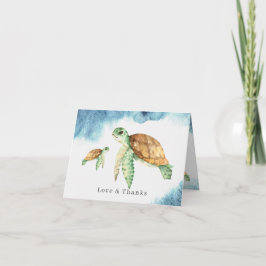 Sea Turtle | Ocean Baby Shower Tack