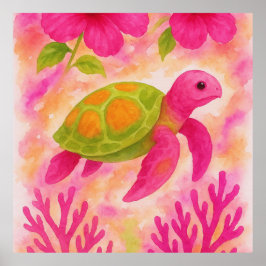 Sea Turtle Poster
