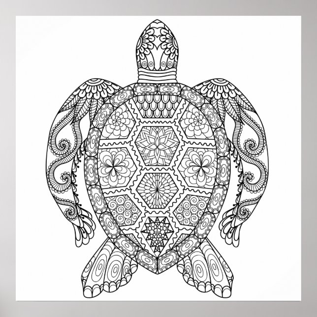 SEA TURTLE POSTER (Framsidan)