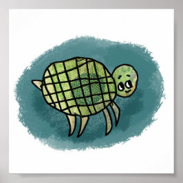 Sea Turtle Print Poster
