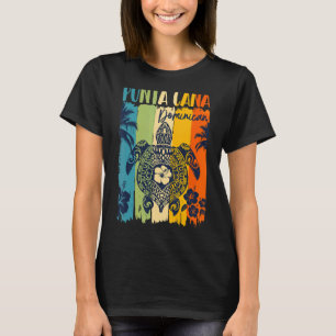 Sea Turtle Retro Punta Cana Dominican Family Vacat T Shirt
