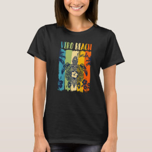 Sea Turtle Retro Vero Beach Florida Family Vacatio T Shirt
