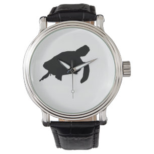 Sea Turtle Silhouette Armbandsur