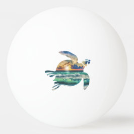 Sea Turtle Sunset Beach Golf Bollar Golf Boll Mark