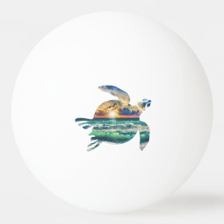 Sea Turtle Sunset Beach Golf Bollar Golf Boll Mark