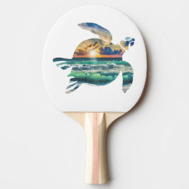 Sea Turtle Sunset Beach Golf Bollar Golf Boll Mark Pingisracket