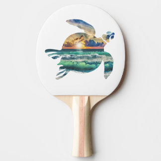 Sea Turtle Sunset Beach Golf Bollar Golf Boll Mark Pingisracket