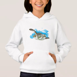 Sea Turtle Swimming T Shirt