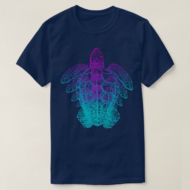 Sea Turtle T Shirt (Design framsida)