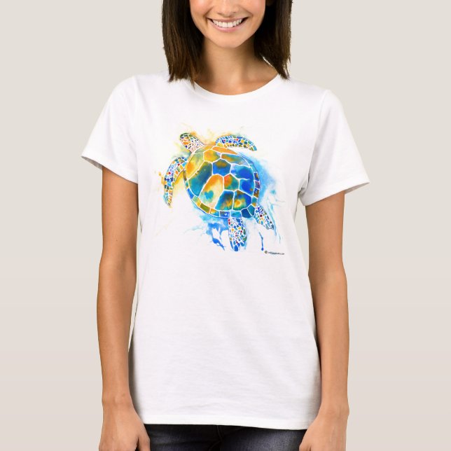 Sea Turtle Tee Shirt (Framsida)
