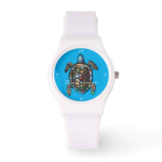 Sea Turtle Thunder_Cove Armbandsur (Framsida)