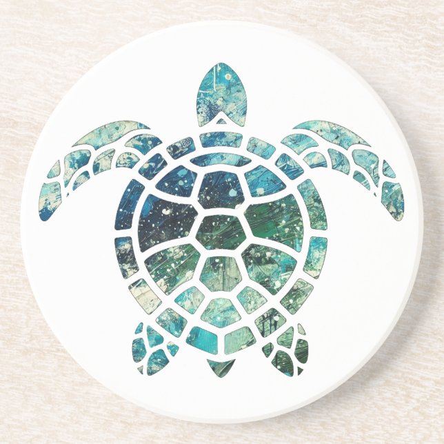 Sea Turtle Underlägg (Framsidan)