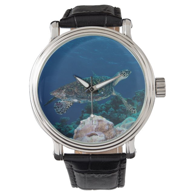 Sea Turtle Watch Armbandsur (Framsida)