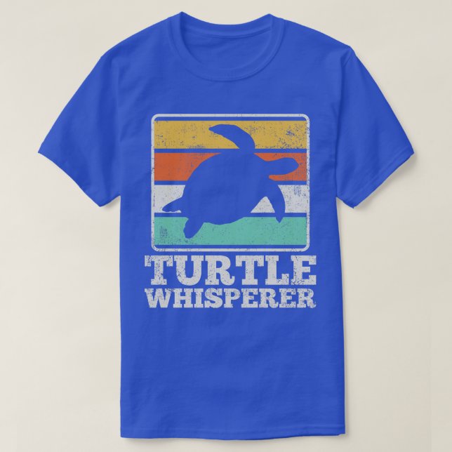 Sea Turtle Whisperer T Shirt (Design framsida)