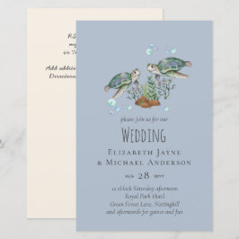 Sea Turtles Beach Wedding