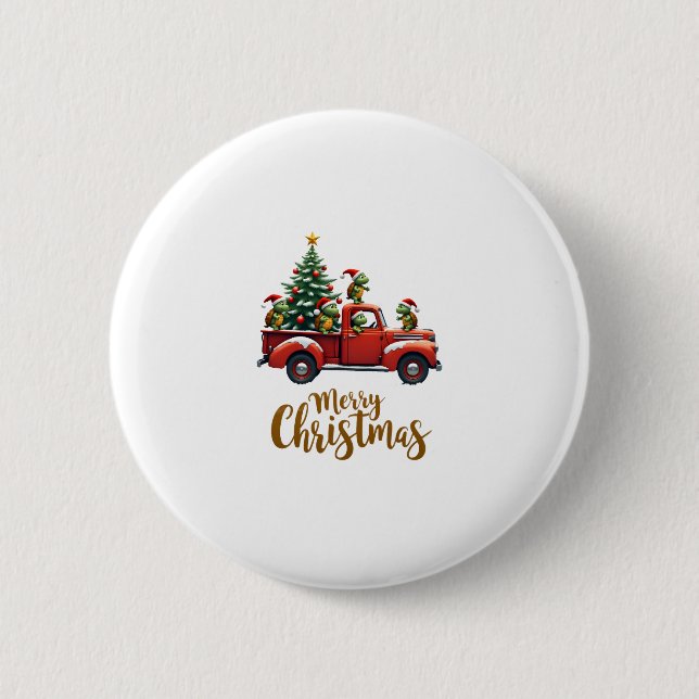 Sea Turtles Driving Christmas Tree Truck Turtle Ch Knapp (Framsida)