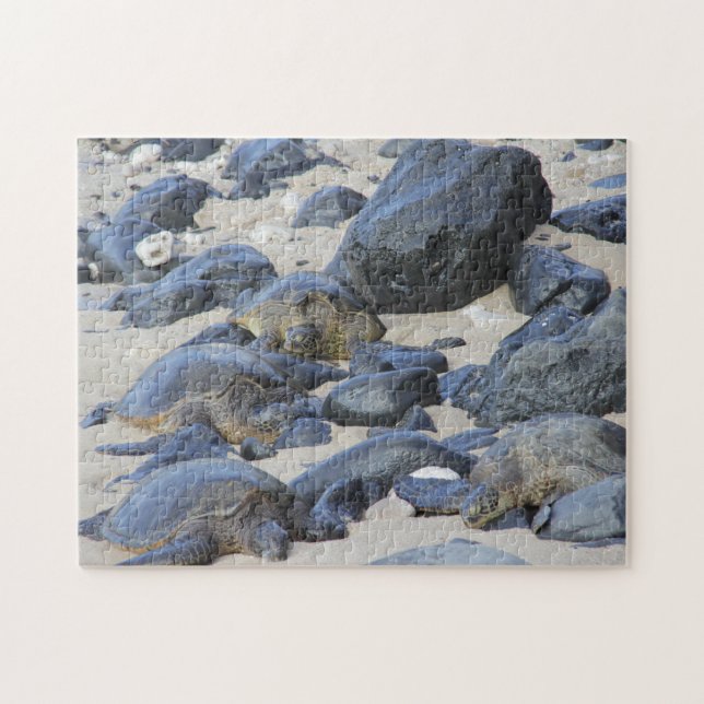 Sea Turtles i Maui Pussel (Horisontell)