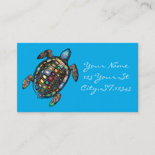 Sea Turtles Thunder_Cove Visitkort