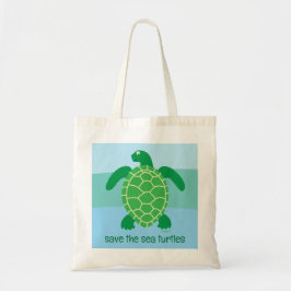 Sea Turtles Tote Bag Tygkasse