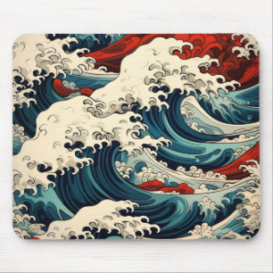 Sea Vågar Ukiyo-e Musmatta