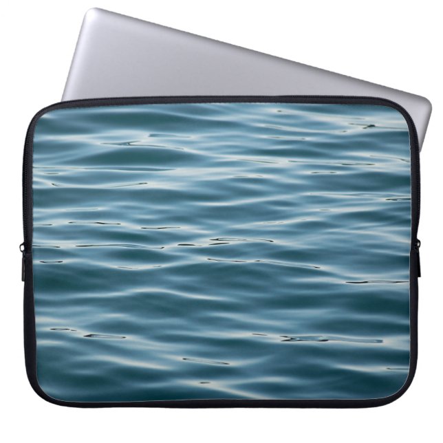 Sea vatten på morgonen laptop fodral (Framsidan)