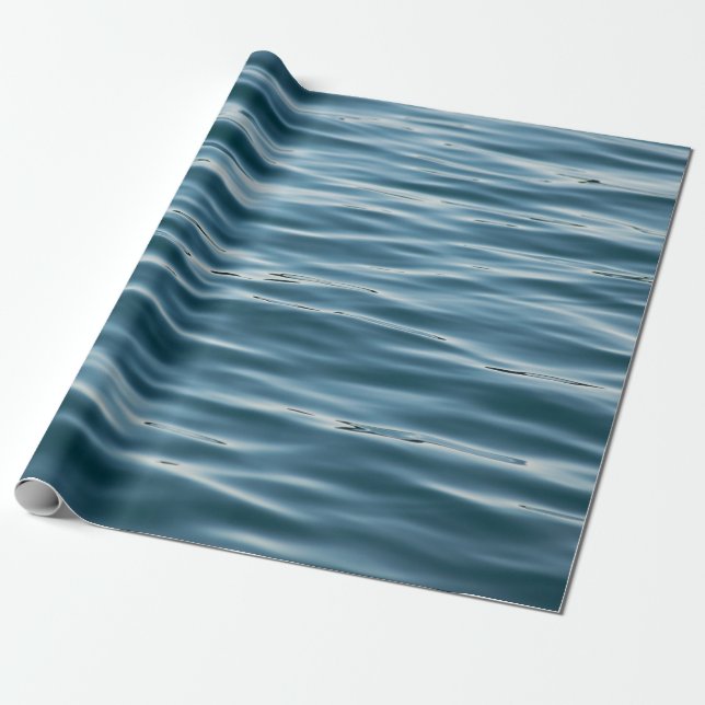 Sea vatten på morgonen presentpapper (Utrullad)
