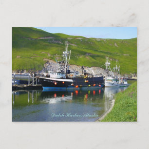 Sea Venture at the spit, Dutch Harbor, Alaska Vykort