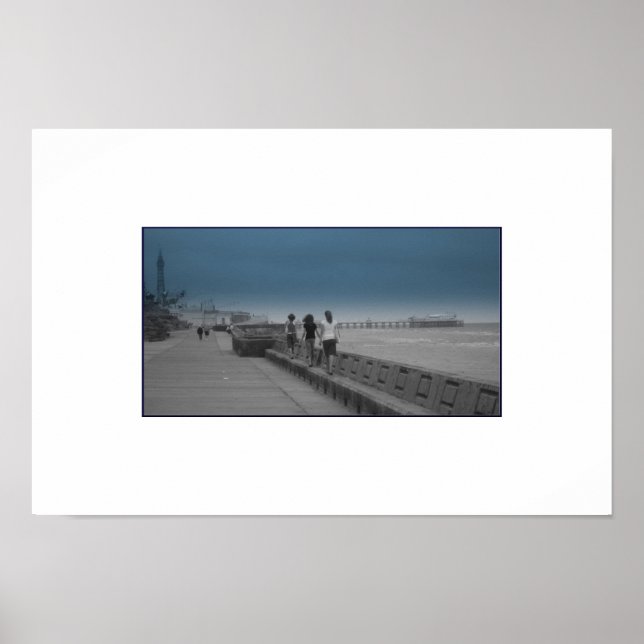 Sea Wall Walk Poster (Framsidan)