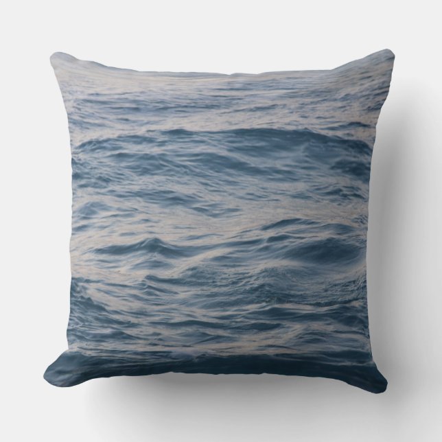 Sea water closeup  kudde (Framsida)